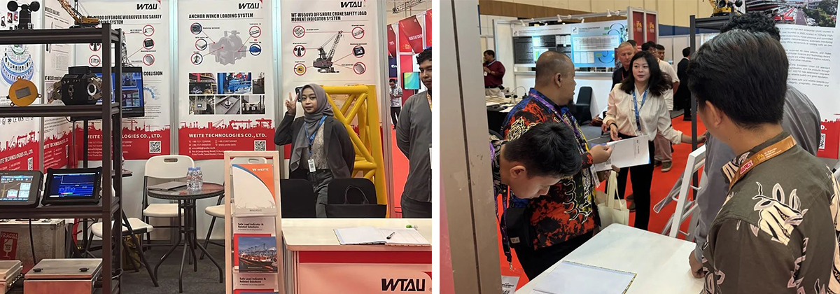 Weite appeared at the Indonesian International Petroleum and Natural Gas Equipment Exhibition (IPA)